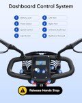 Foldable 4 Wheel Electric Scooter for Adults