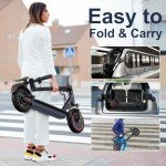 Alloweek Electric Scooter - 500W, 21 MPH, App Control