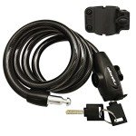 RYANGO Durable Bicycle Lock with Cable and Holder