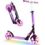 BELEEV V8 Light-Up Folding Scooter for Kids & Adults