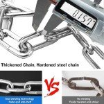 Heavy Duty Bike Chain Lock with 3 Keys