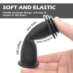 Non-Slip Soft Rubber Handlebar Grips for Bikes