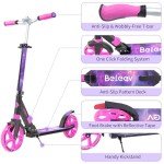 BELEEV V8 Light-Up Folding Scooter for Kids & Adults
