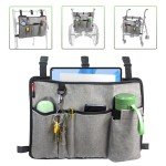 Walker Storage Bag with Cup Holder for Seniors