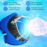 Kids' 3-in-1 Knee and Elbow Pads - Blue