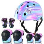 Kids Adjustable Helmet and Pad Set for Sports