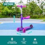 Gotrax KS3 Kids 3-Wheel Kick Scooter - Purple