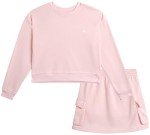 AEROPOSTALE Girls' Fleece Sweatshirt and Scooter Skort