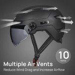 ILM LED Electric Scooter Helmet for Adults