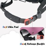 Adjustable Pink Helmet for Kids, 48-54 cm