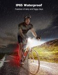 Ultra-Thin Rechargeable Bike Lights Set - 4+6 Modes