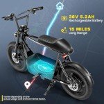 Caroma Peak 1200W Electric Scooter for All-Terrain