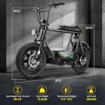 Caroma Peak 1200W Electric Scooter for All-Terrain