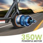 Folding Electric Scooter for Adults, 19Mph, 32 Miles