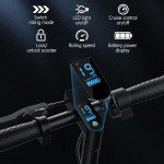 Folding Electric Scooter for Adults - 19MPH Speed