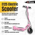 Razor E125 Pink Electric Scooter for Kids
