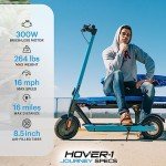 Hover-1 Journey Foldable Electric Scooter - 15 MPH