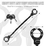 Heavy-Duty Electric Scooter Chain Lock