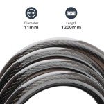 Gotrax LockGuard 1.2m Anti-Theft Cable Lock