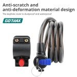 Gotrax LockGuard 1.2m Anti-Theft Cable Lock
