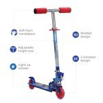 Light-Up Sonic 2-Wheel Kick Scooter – Foldable Design