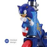 Light-Up Sonic 2-Wheel Kick Scooter – Foldable Design