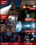 Bright Rechargeable Bike Lights Set for Night Riding