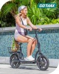 Gotrax FLEX ULTRA Electric Scooter with Seat