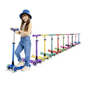 Lifemaster Kids 3-Wheel Scooter with LED Lights