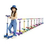 Lifemaster Kids 3-Wheel Scooter with LED Lights