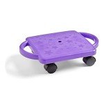 Purple Indoor Scooter Board for Kids' Fun