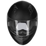 GLX GX11 Compact Lightweight Full Face Helmet - Black