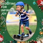 Besrey Adjustable 3-Wheel Kick Scooter for Kids
