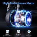 500W Portable Electric Scooter with App Control
