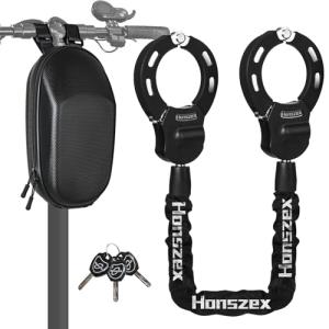 Anti-Theft Electric Scooter Lock & Waterproof Bag