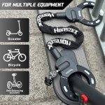 Anti-Theft Electric Scooter Lock & Waterproof Bag