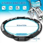 5-Digit Heavy Duty Bike Chain Lock 90cm/120cm