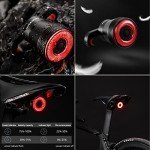 ROCKBROS Smart Brake Sensing Tail Light for Bikes