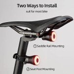 ROCKBROS Smart Brake Sensing Tail Light for Bikes