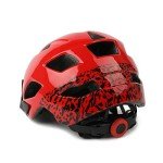 Kids' Red Helmet for Scooter and BMX Riding