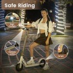 Commugo Adult Electric Scooter, 19 MPH, 17-Mile Range