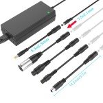 42V 2A Electric Scooter Charger with 6 Plugs