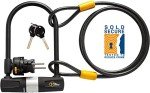 Heavy Duty U-Lock with cable for Bikes