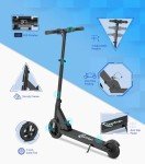 Startfun Kids Electric Scooter, 150W, 12.5mph