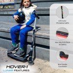 Hover-1 Lunar Kids Folding Kick Scooter with LED Lights