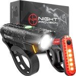 BX-500 Rechargeable Bicycle Headlight Set – Front & Rear
