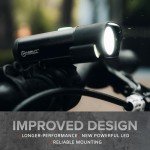 BX-500 Rechargeable Bicycle Headlight Set – Front & Rear