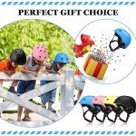 Kids' Adjustable Skateboard and Scooter Helmets (8 Pcs)