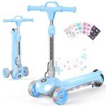iScooter IK2 Pro Kids Electric Scooter - Ocean Blue