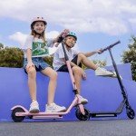 Isinwheel S2 Kids Electric Scooter with Colorful Lights